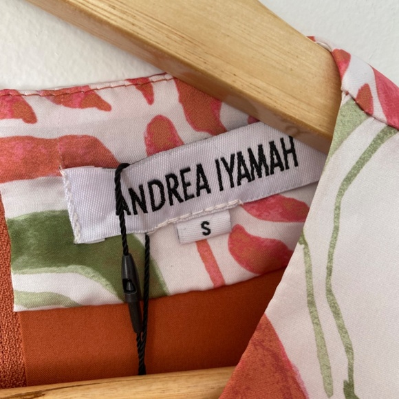 Andrea Iyamah Behati crop top in mushroom - Picture 8 of 10